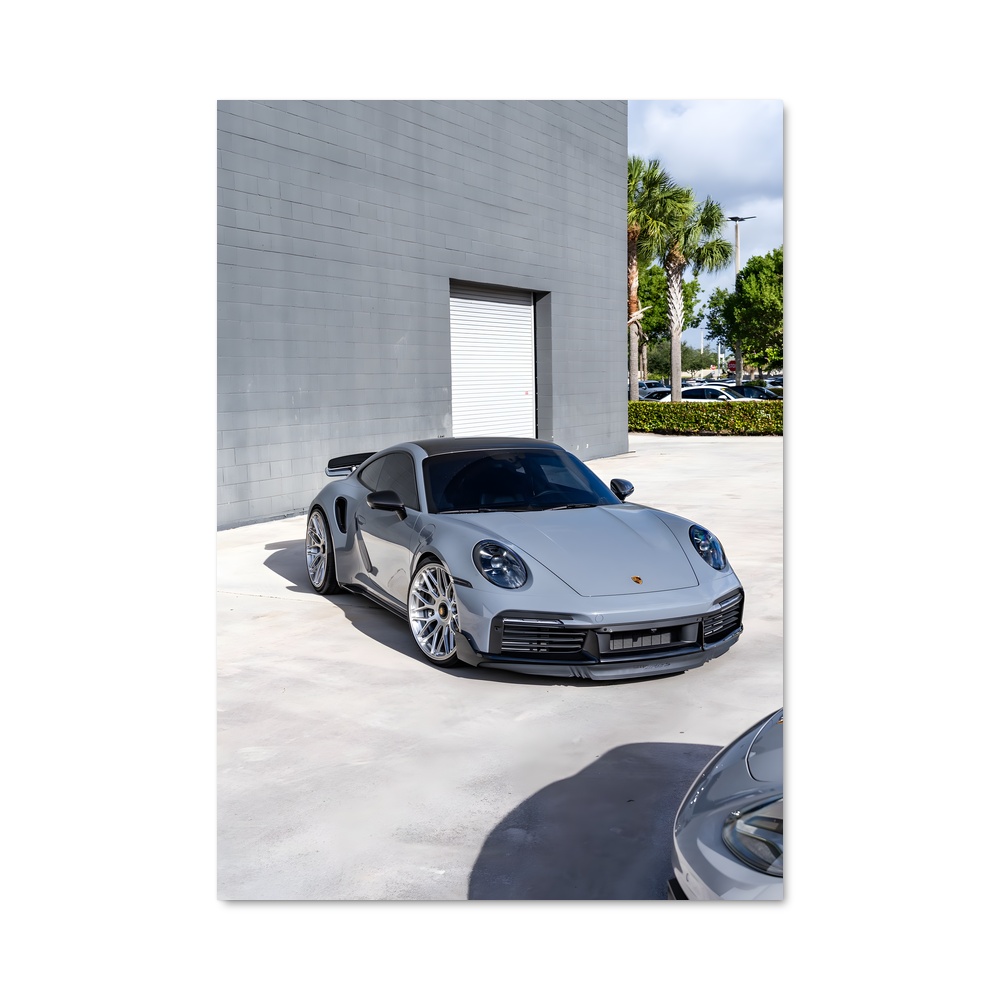 Poster Turbo Éclat – affiche Porsche